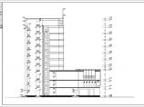 某酒店建筑施工规划图CAD图片1