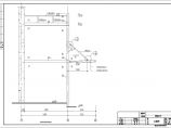 江西某公司钢结构门厅CAD基础平面布置参考图图片1
