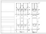 方形料仓框架结构CAD规划参考图图片1