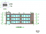 学校某3层框架结构办公楼建筑设计图片1