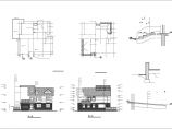 某精美荷兰式三层别墅建筑CAD图图片1