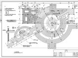 某园林广场绿化设计CAD基础平面布置参考图图片1