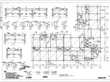 某2层底框建筑结构施工CAD平面布置参考图图片1