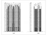 某18层点式住宅楼建筑设计图（共5张）图片1
