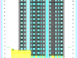 [潍坊市]某新中式现代小区1号27800平米十八层住宅楼建筑施工图（含节能设计）图片1