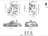 某245.9㎡二层休闲别墅建筑方案图（245平方米、南入口）图片1