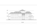 [新农村]3层现代风格家庭别墅设计施工图纸（含效果图）图片1
