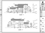 [长治]某二层节能别墅建筑CAD设计图图片1