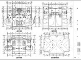 某三层双拼联排别墅建筑CAD设计图（L3对称设计）图片1