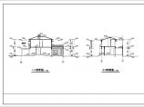 某砖混结构二层欧式别墅建筑方案图图片1