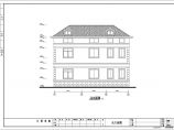 [浙江]某地三层独立小别墅建筑CAD设计图图片1