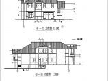 某地精美别墅建筑CAD平面布置参考图图片1