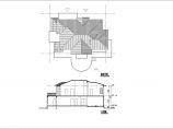 某二层钢结构别墅建筑方案图图片1