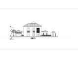 某二层豪华别墅建筑CAD平面布置参考图图片1