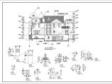 某地纯欧式别墅建筑图纸（全套）图片1