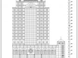 某十八层欧式商务办公楼建筑施工图图片1