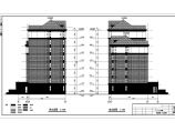 [天津]某欧陆风格六层（局部八层）住宅楼建筑施工图图片1