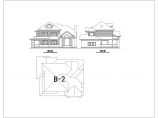 某区域精美别墅CAD平面布置参考图图片1