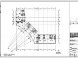某地高层圆形造型广场归档建筑cad图（高20.9米）图片1