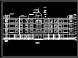 淮安多层办公楼建筑方案CAD图纸图片1