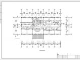 某工1046.8㎡三层业企业厂房及综合楼建筑结构水电施工图图片1
