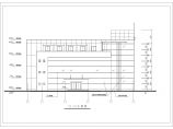 某砖混结构四层学校教学楼建筑方案图（高19米）图片1