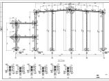 23米局部二层带附跨门式刚架厂房结构施工图图片1