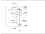 观光电梯钢框架结构施工图(含幕墙结构)图片1