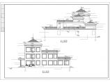 上海三层幼儿园建筑方案图（高15米）图片1