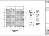 7度抗震网球场网架屋面结构施工图（体育建筑）图片1