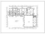 [新疆]某公司3703.39㎡二层食堂建筑扩初图图片1