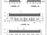 8度区单层砖混结构厂房结构施工图(含建施)图片1
