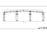 某单层带吊车钢结构厂房结构施工图（门式刚架）图片1
