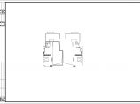 [方案]经典多层住宅一梯二户型平面图（117平方米、板式）图片1