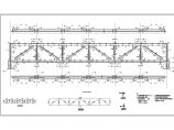 某89米钢桁架走廊结构施工图（7度抗震）图片1