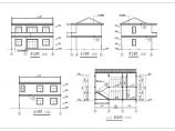 两层条形基础砌体结构别墅结构施工图（含建施）图片1