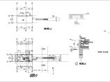 现代风格门卫建筑施工图（厂区适用 面积30平方米 功能空间：值班室，休息室，卫生间）图片1