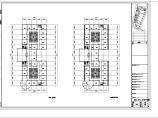 沿江高层商业及办公单体建筑设计施工图（钢筋混凝土结构）图片1