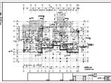 [南京]某欧陆风格713.32平米三层联排别墅建筑施工图图片1