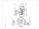 [烟台]某8316.5㎡三层旅游接待中心建筑施工图（含效果图）图片1
