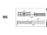 [宁夏]三层伊斯兰风格框架结构商业广场建筑施工图（含效果图）VIP图片1