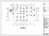 三层框架别墅结构施工图（人工挖（扩）孔桩、双拼）图片1