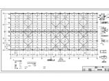 24米跨混凝土柱门式刚架厂房结构施工图图片1