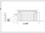 [云南]某3621.73㎡中学二层食堂建筑方案图图片1