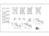 三层独立基础框架展示中心结构施工图（7度抗震）图片1