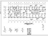 六层桩基础框架住宅结构施工图图片1