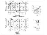 三层框架独立基础仿古建筑结构施工图图片1