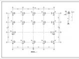 两层独立基础钢框架售楼处结构施工图（8度抗震）图片1