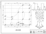 两层弧形钢框架办公楼结构施工图（独立基础）图片1
