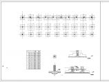 三层独立基础框架结构宿舍结构施工图图片1